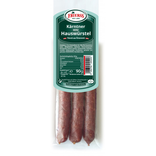Carinthian farm style raw sausages(3 pieces)1pckg.90g